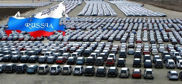 Рынок новых автомобилей России «просел» на 30%