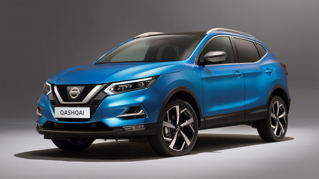 Nissan Qashqai силуэт