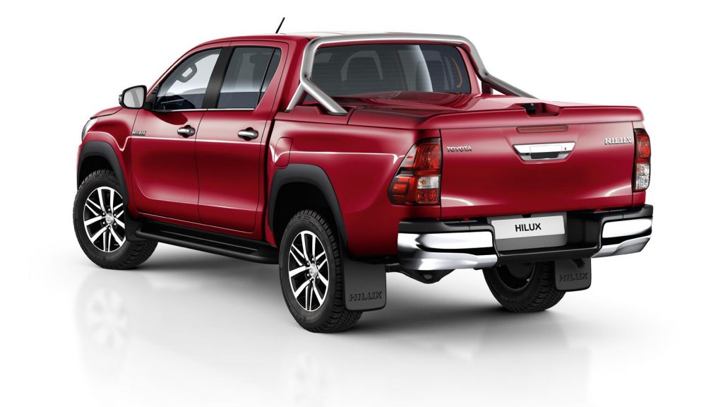 Toyota Hilux сзади