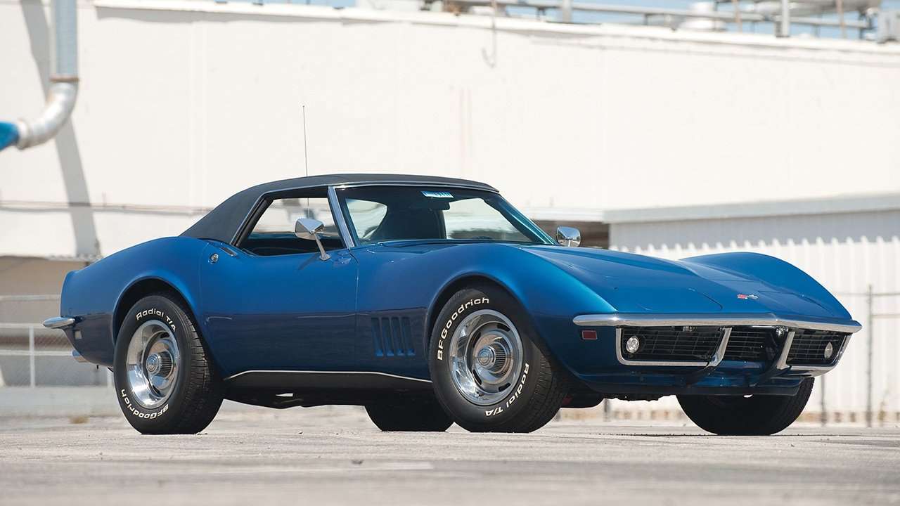 Chevrolet Corvette C3 Stingray (1968-1982) фото спереди