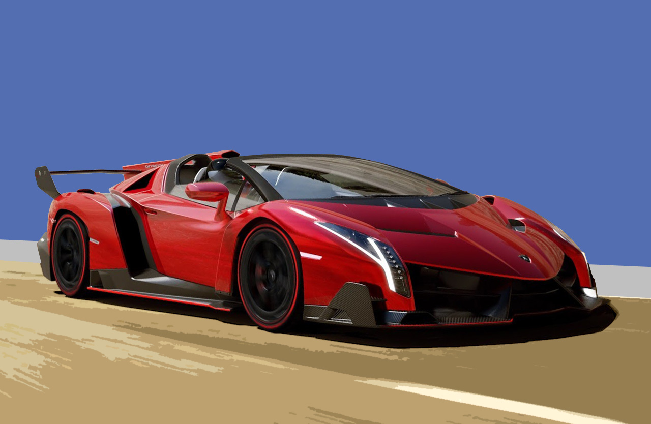 Самая дорогая машина в мире lamborghini veneno roadster